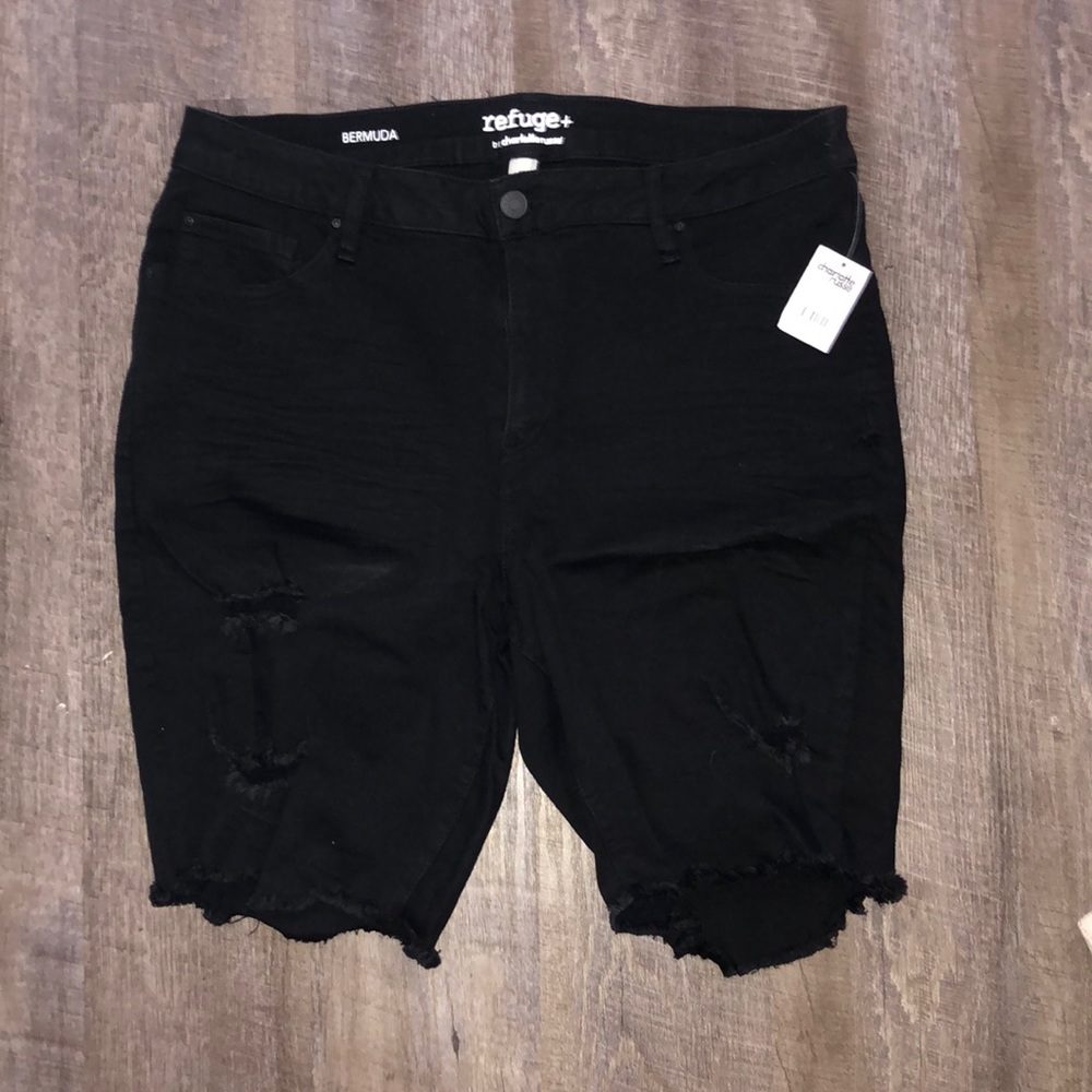 Black shorts